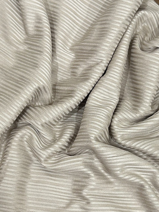 Ribbed Jersey Hijab - Beige