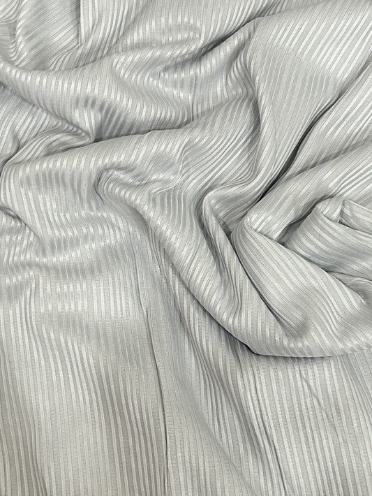 Ribbed Jersey Hijab - Light grey