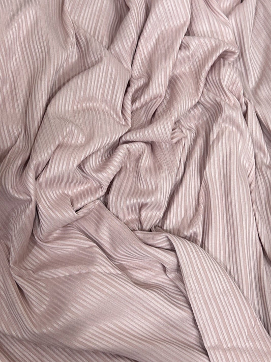 Ribbed Jersey Hijab - Tea pink