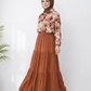 Rust Petal Modest Co-ord Set