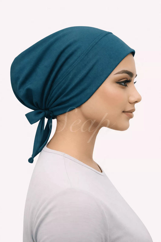 Knot Cap - Teal Green